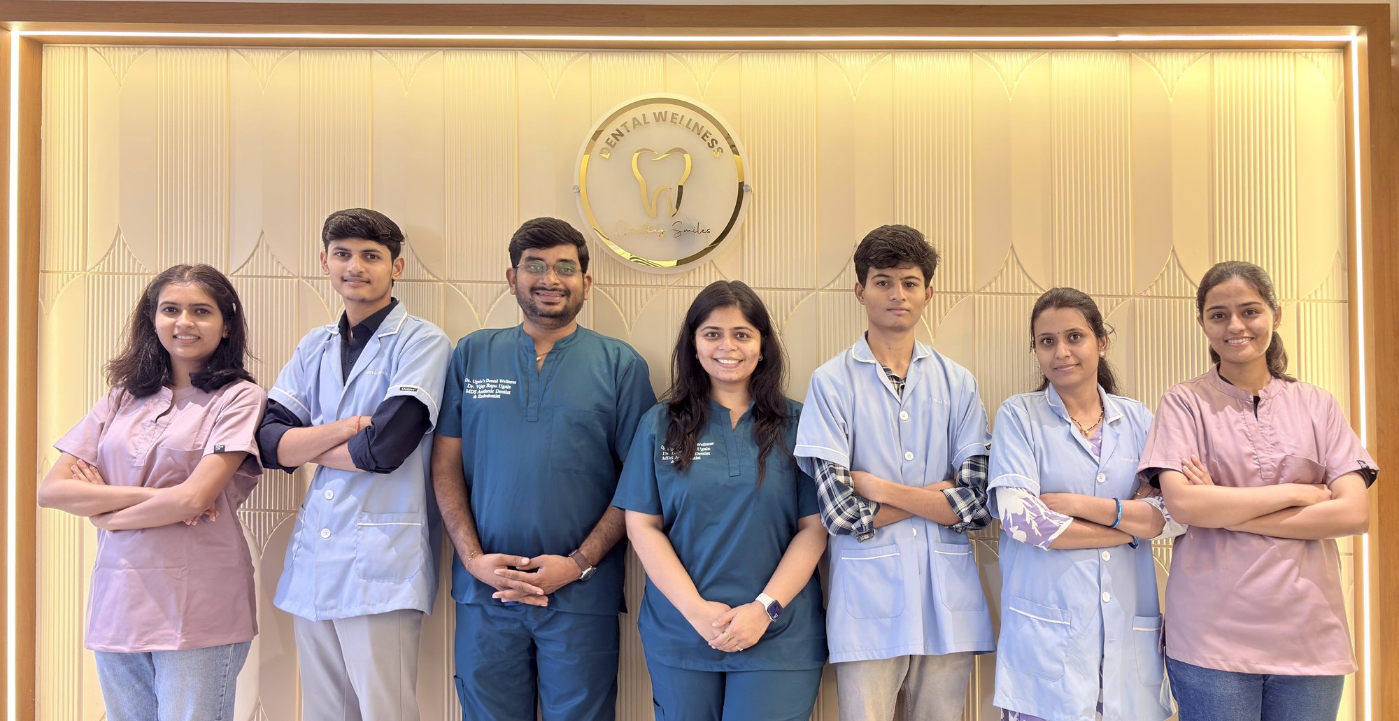 Dr. Ugale's Dental Wellness clinical team